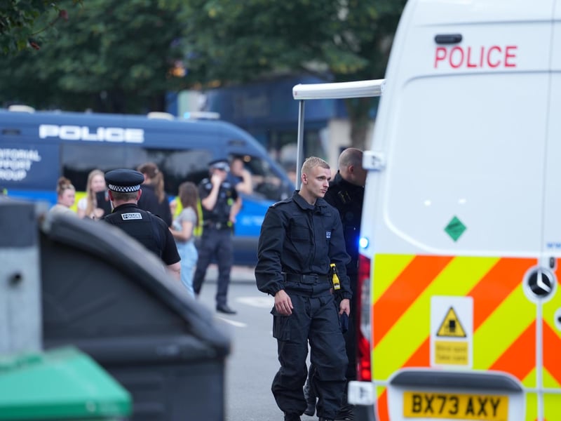 Two men have been arrested following a drug search conducted by the Metropolitan Police at an address in East Sussex.