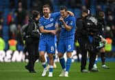 Lewis Dunk declined to be drawn into talk of a Premier League title challenge, after Brighton’s 5-0 victory over Crystal Palace – insisting their focus remains on the next match. (Photo by Mike Hewitt/Getty Images)