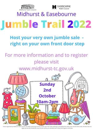 The date has been rearranged for the Midhurst and Easebourne Jumble Trail following its postponement.