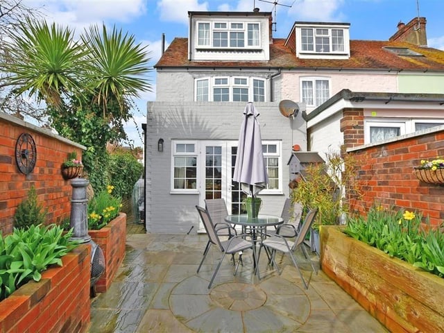 This two-bedroom cottage is on the market at £600,000 with Cubitt & West. This is a rare opportunity to own a charming riverside cottage within the desirable conservation area of historic Arundel.