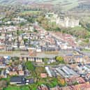 Arundel from the air