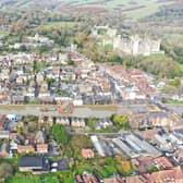 Arundel from the air