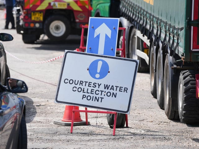 Southern Water customers have flocked to a bottled water station in Billingshurst after Horsham District was left with 'no water' following a ‘failure’ at one of the company’s supply works.