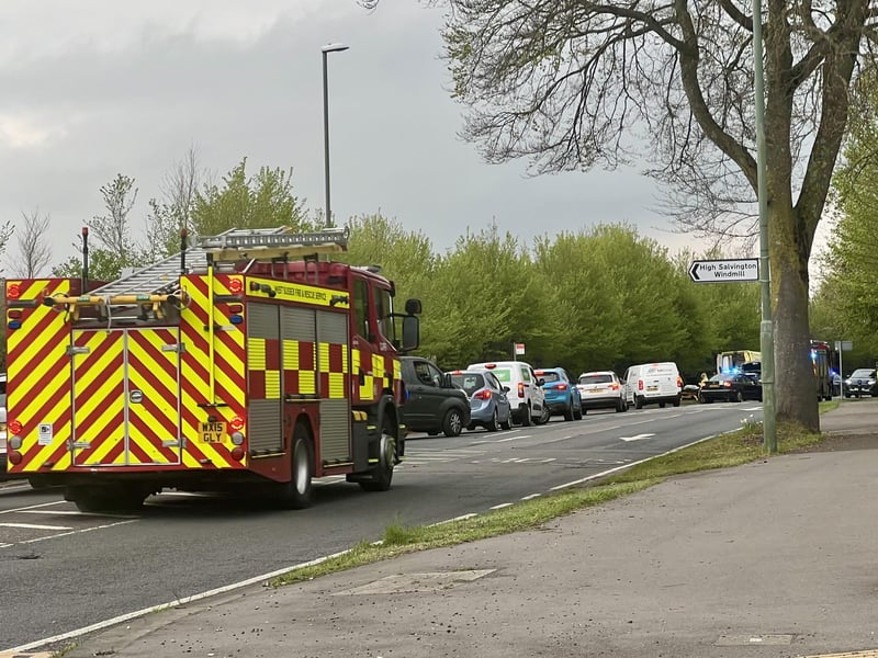 Part of the A24 is closed in Findon – and drivers have been urged to ‘avoid the area’.