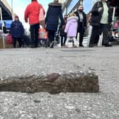 West Sussex County Council said a repair has been scheduled outside Marks and Spencer in Montague Street. Photo: Eddie Mitchell