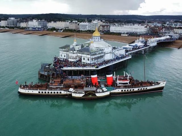 Waverley at Eastbourne Pier
