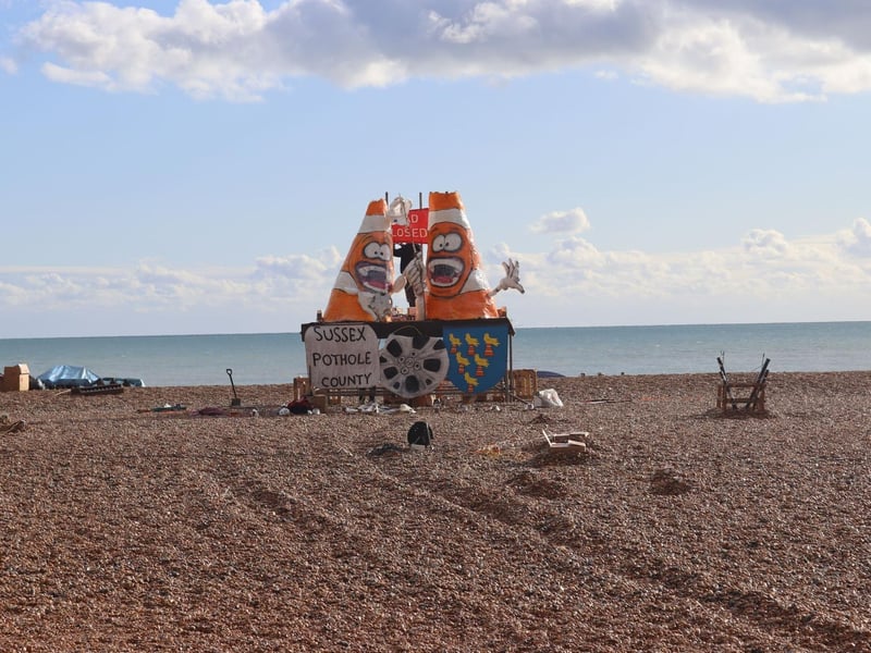 Hastings Bonfire 2023. Photo by Kevin Boorman.