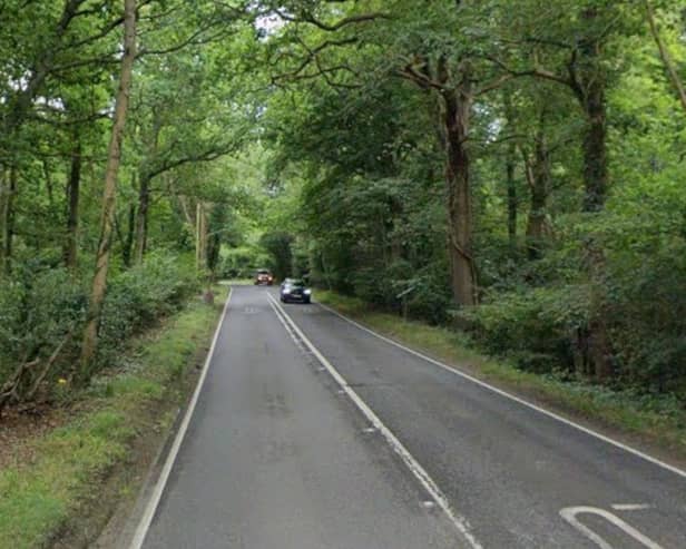 There are reports of a two-car collision on the A26 Uckfield Road. Photo: Google Street View