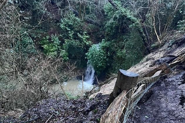 Old Roar Gill landslip appeal