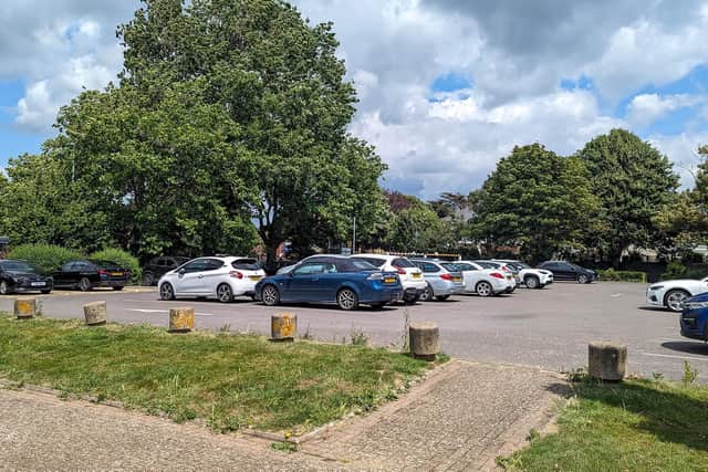 During and after the pandemic, the NHS required more parking for staff working at Worthing Hospital and ‘therefore leased the car park on a temporary basis’. Photo: Adur & Worthing Councils