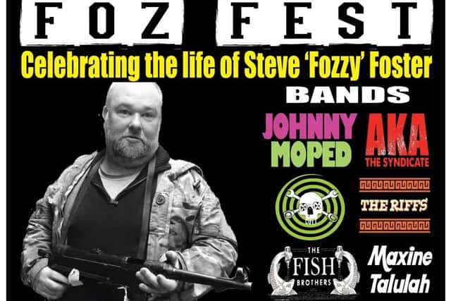 All profits from Foz Fest will go to the British Heart Foundation