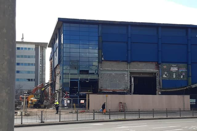 Site of the former Moka nightclub