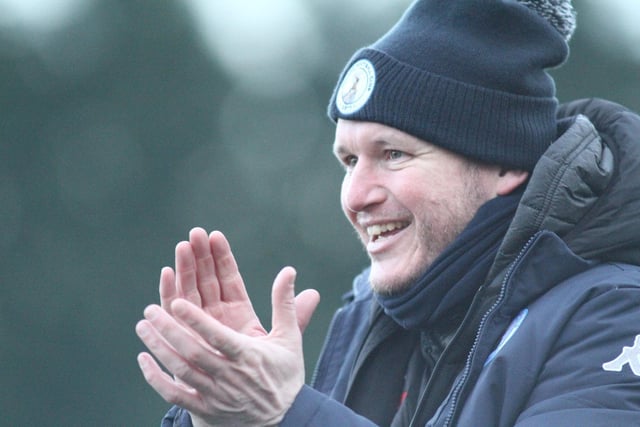 Buxton FC manager Steve Cunningham likes what he sees.