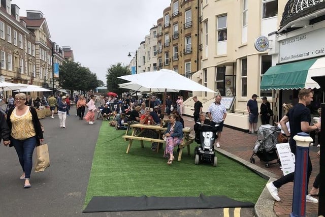 Eastbourne Looking Back: Stunning pictures from Eastbourne's Pop Up Park 2021