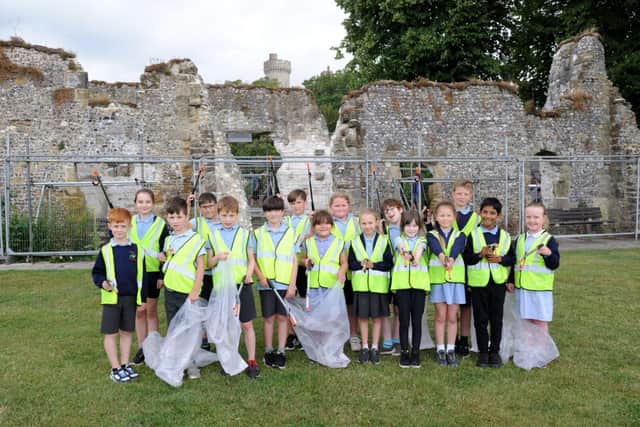 River clean with Slindon Primary School