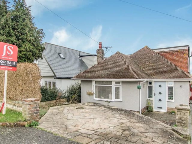 Four bed detached house, two baths, two receptions - £640,000.