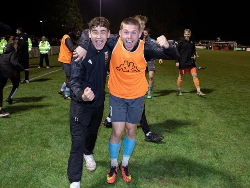 Jamie Crellin’s Three Bridges came from a goal down to beat Sittingbourne in their semi-final in Kent – to earn a place in Friday night’s final where they face Chichester City.