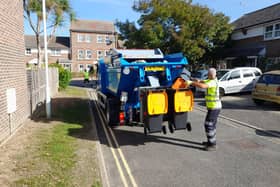 Food-waste collections are underway across Adur and Worthing. Picture: Adur & Worthing Councils
