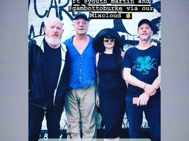 Alan McGee, Youth from Killing Joke, and Antonella
