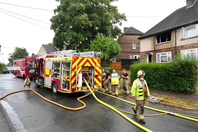 West Sussex Fire & Rescue Service were called to a fire in Bentswood Road, Haywards Heath, at 10.41am on Tuesday, August 16