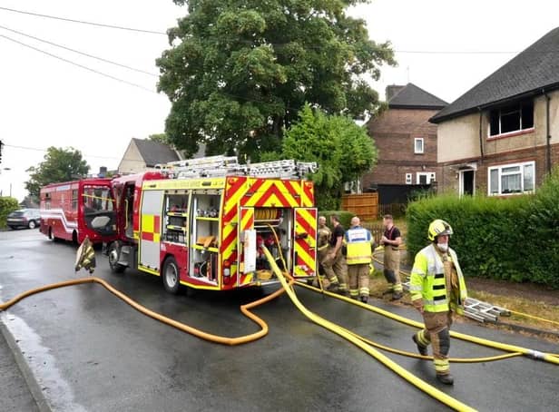 West Sussex Fire & Rescue Service were called to a fire in Bentswood Road, Haywards Heath, at 10.41am on Tuesday, August 16