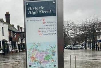 New High Street map