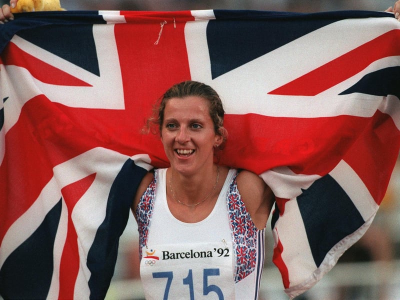 400m hurdles runner won gold at the 1992 Barcelona Olympics, the 1993 World Championships, the 1994 European Championships, and five Golds at the Commonwealth games in 1986, 1990 and 1994 - individually and in the relay