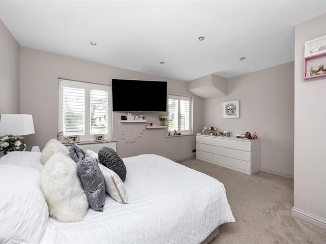 This detached property, which has been comprehensively-extended, has come on the market with Robert Luff & Co priced at £1.2million
