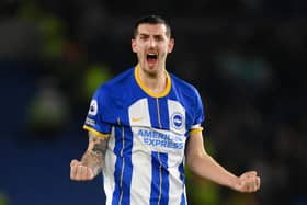 Lewis Dunk is the only remaining member of the Brighton squad that was narrowly beaten 1-0 by Manchester City in the FA Cup semi-final in 2019. (Photo by Mike Hewitt/Getty Images)