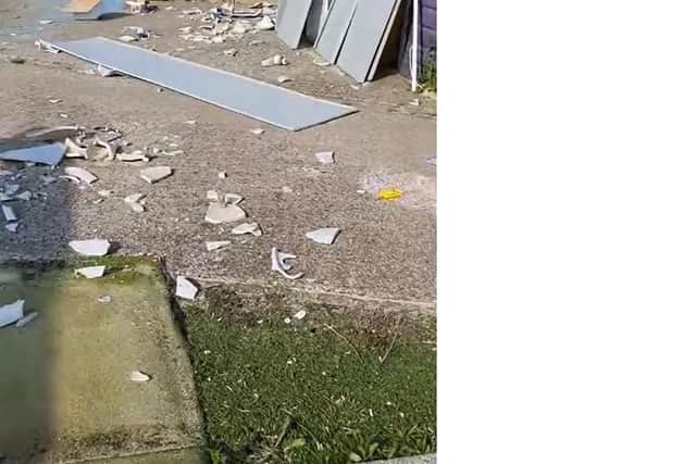 In a video, Defiant Sports spoke out about the vandalism at the former Fort Fun site on the seafront and appealed for those involved to stop. Picture: Loretta Lock