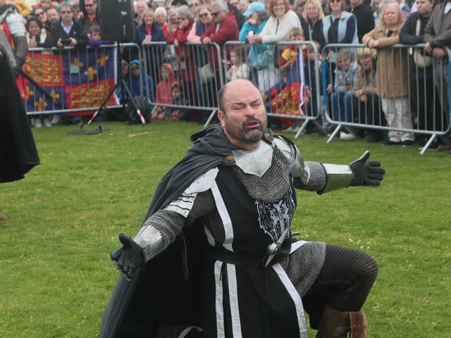 Bexhill Medieval Pageant on May 8 2023. Photo by Roberts Photographic.
