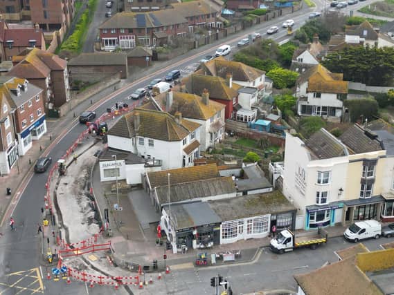 The works are set to finish on April 10