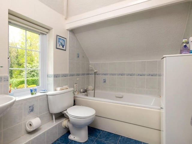 The property has two bathrooms
