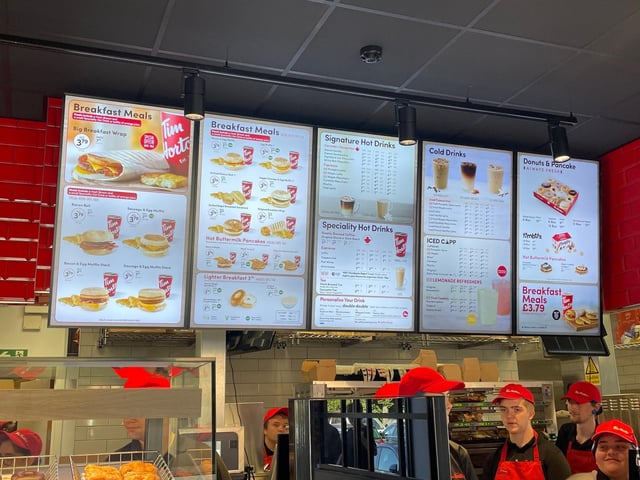 Tim Hortons Chichester: IN PICTURES - sneak peek look at the new fast food store in the city