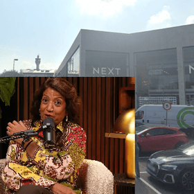 Romesh Ranganathan's mum has issued a tongue-in-cheek ultimatum to high street retailer Next – send her some free clothes or risk losing one of its most loyal customers. (Photos: Google Street View / The Romesh Ranganathan Show