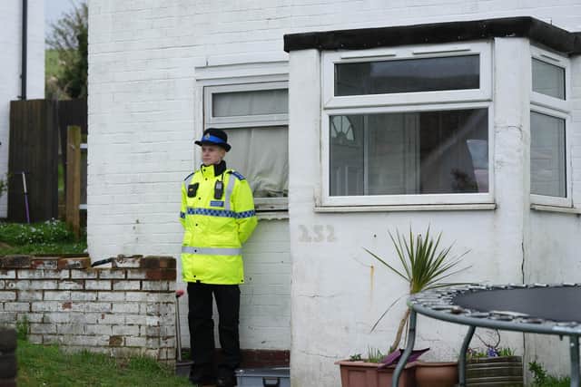 A man has been arrested on suspicion of attempted murder at a home in Brighton, according to Sussex Police.
