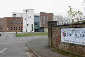 The University of Chichester is seventh best in the South East and shares the 53rd spot in the country with the University of Stirling. Photo: Sussex World