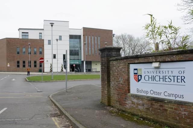 The University of Chichester is seventh best in the South East and shares the 53rd spot in the country with the University of Stirling. Photo: Sussex World
