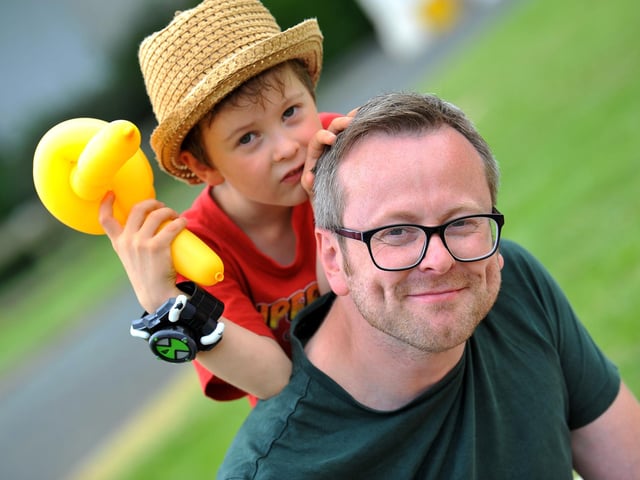 Fun and games in Denton Gardens at the community picnic