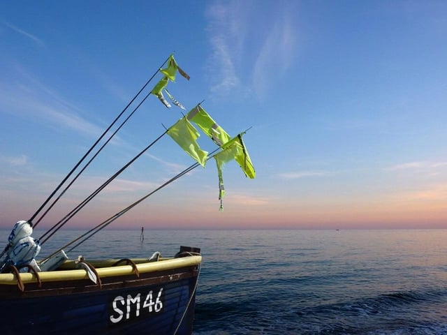 Seascape, one of Claudio Valentini's portfolio of six photographs which won Littlehampton Camera Club's Summer Cup for 2010