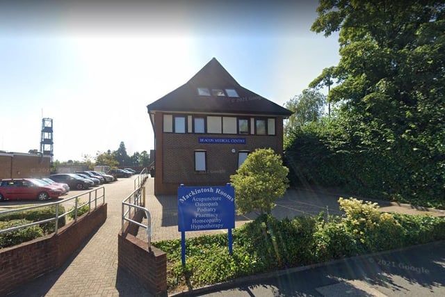 At Beacon Surgery in Crowborough, 67.8 per cent of people responding to the survey rated their experience of booking an appointment as good or fairly good