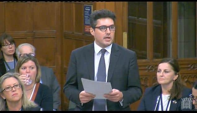 Bexhill and Battle MP, Huw Merriman in the Commons