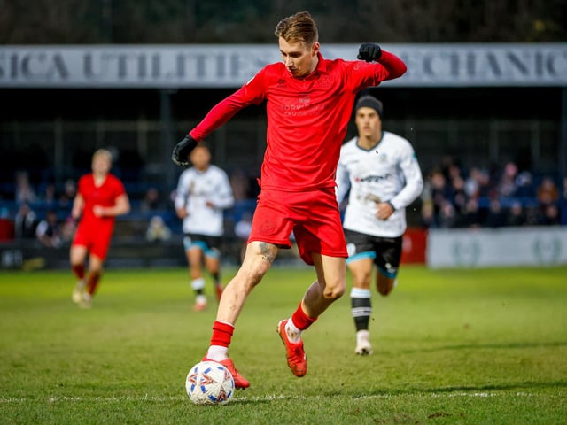Action from Eastbourne Borough's brilliant 5-2 win away at Dover Athletic in the National League South