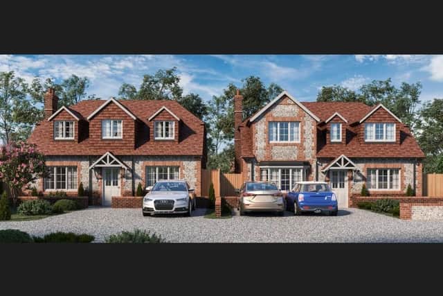 £1.1 million sustainable housing development coming to East Dean (Photo by Highbeech Properties)