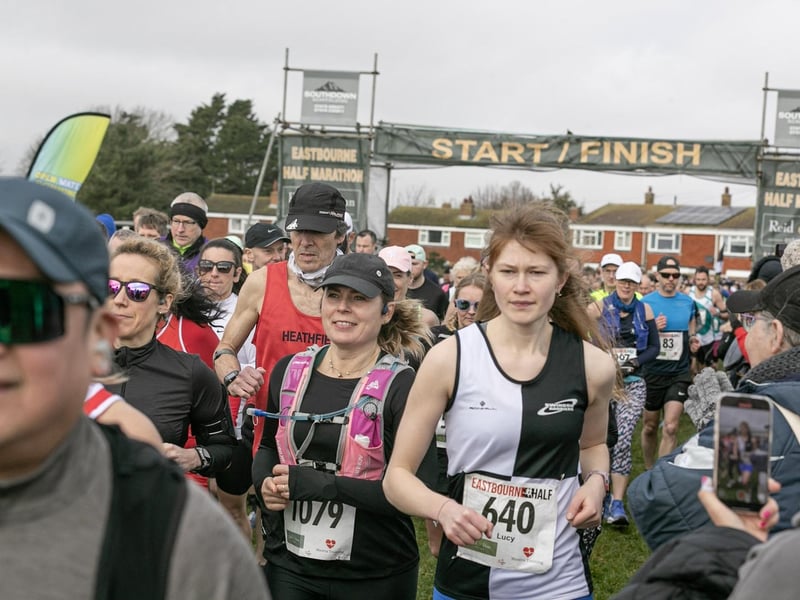 Steve Farley's pictures from the Eastbourne Half Marathon
