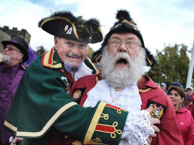 The 71st National Town Criers' Championships in Rye on October 12 2024.