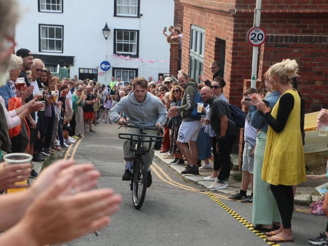 Hastings Old Town Carnival Week 2022: Bike Race. Photo by Roberts Photographic.