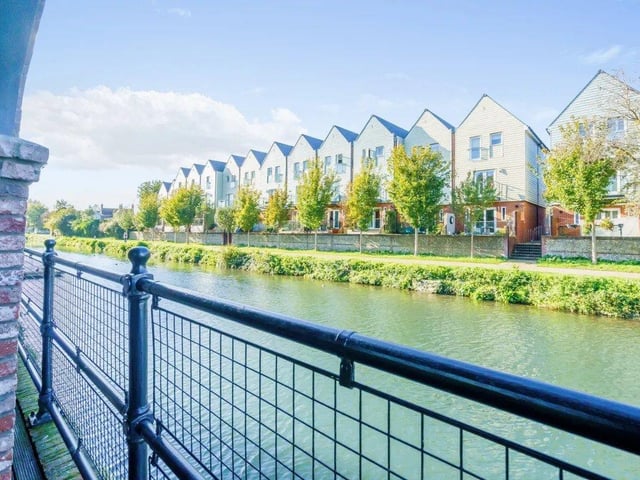 This is a chance to live by the stunning city canal.