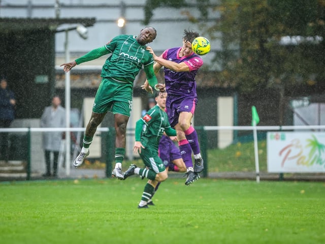 Leatherhead v Eastbourne Borough, FA Trophy first round