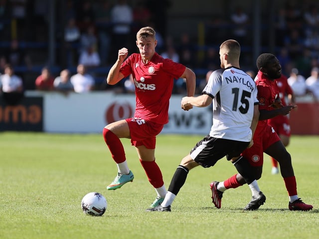 Action from Worthing's win at Dover in National League South